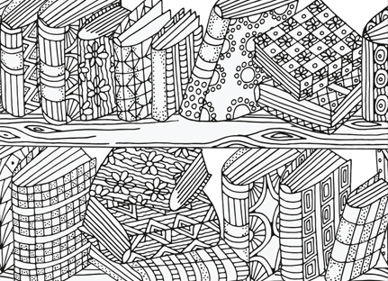 With adult coloring books on the rise, library hosts coloring groups