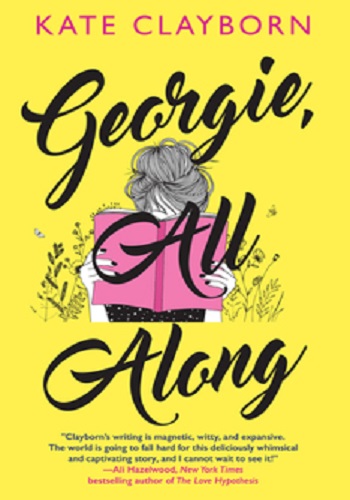 book cover for georgie all along