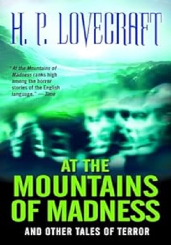 book cover of at the mountains of madness