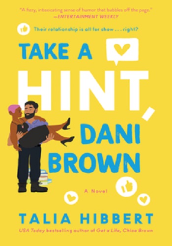 book cover for take a hint, dani brown