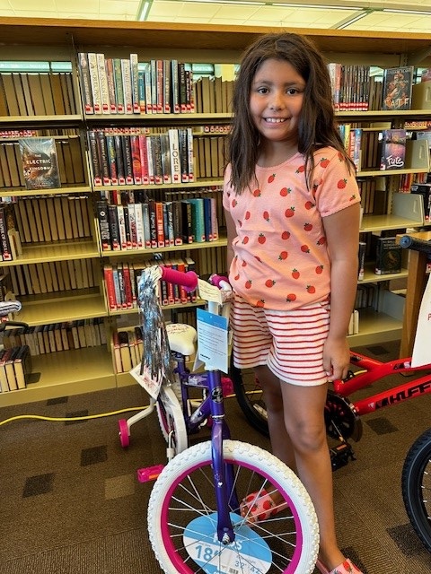 2024 SR Bike Giveaway_girl with new bike