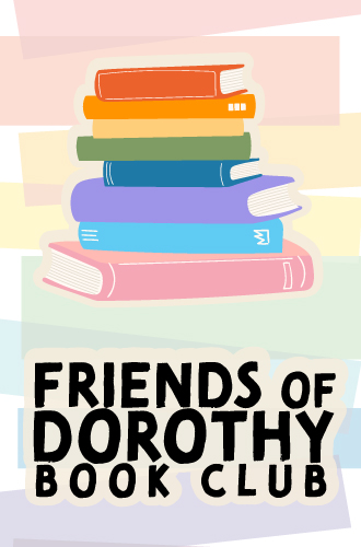 logo for Friends of Dorothy book club