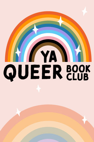 Logo for YA Queer Book Club