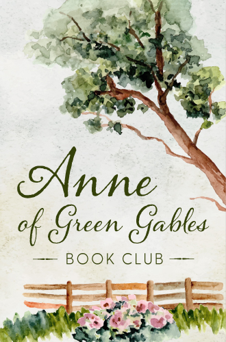 logo for Anne of Green Gables book club